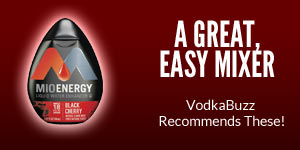 MiO Energy.  A great, easy mixer.  VodkaBuzz recommends these!