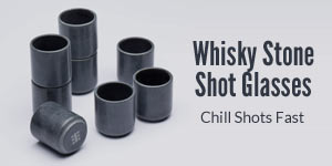 Whisky Stone Shot Glasses.  Chill Shots Fast.